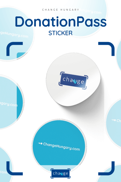 DonationPASS sticker