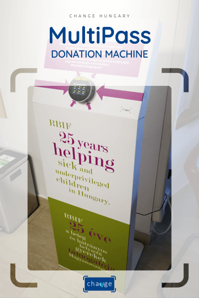 MultiPASS donation machine
